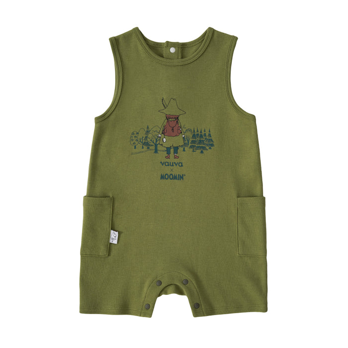 Vauva x Moomin SS23 - Baby Boys Moomin Print Cotton Sleeveless Romper