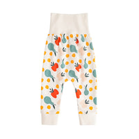 Vauva FW23 - Baby Unisex Fruit All Over Print Cotton High Waist Trousers product image back