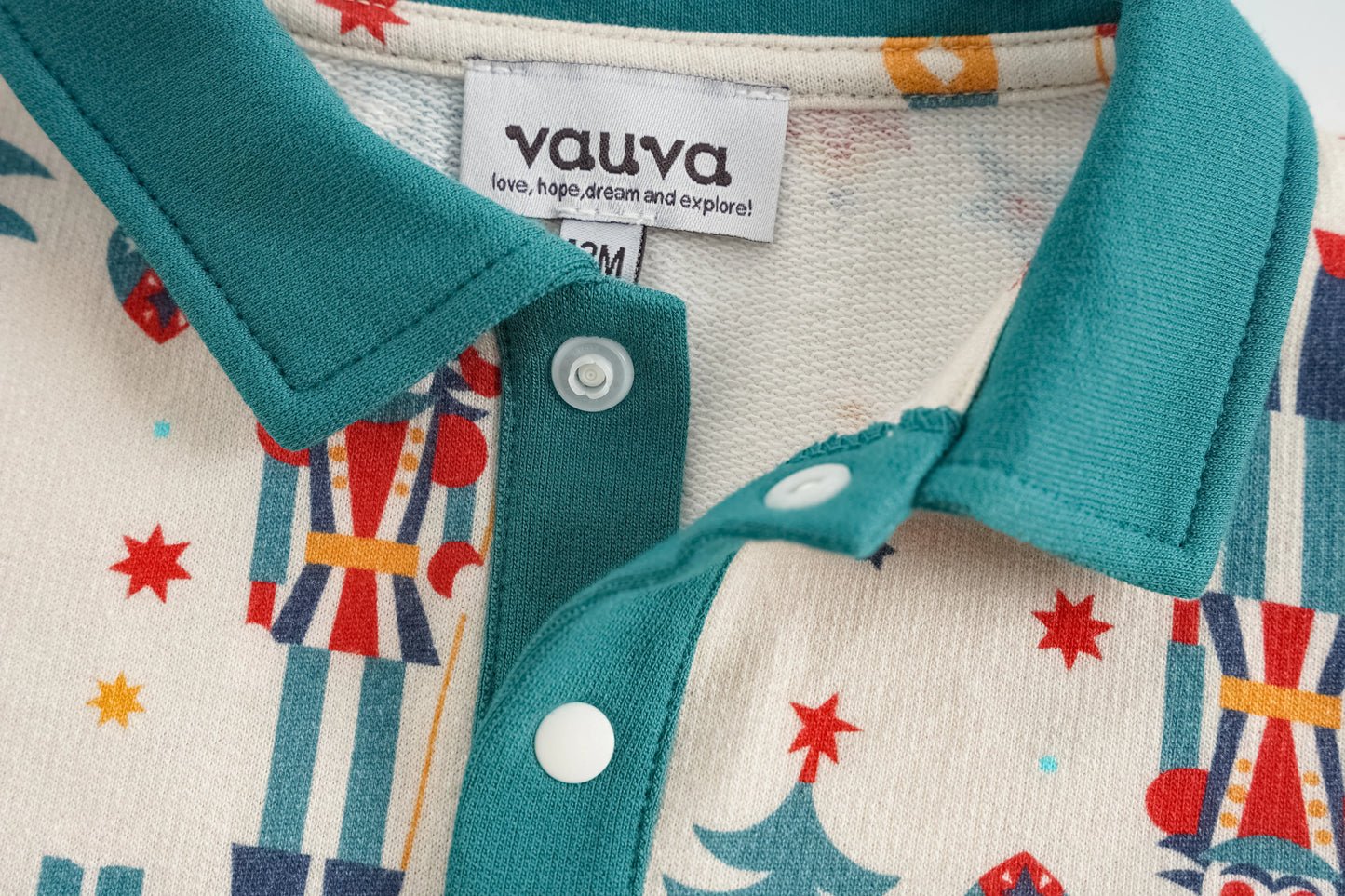 Nutcracker-Print Polo