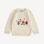 Nutcracker-embroidered Crew Neck Jumper