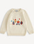 Nutcracker-Embroidered Crew Neck Jumper