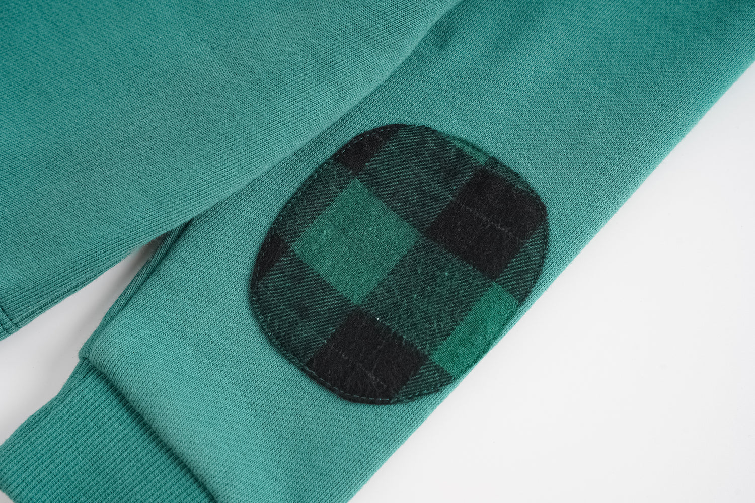 Plaid Patch Hoodie