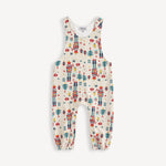 Nutcracker-print Overall Set