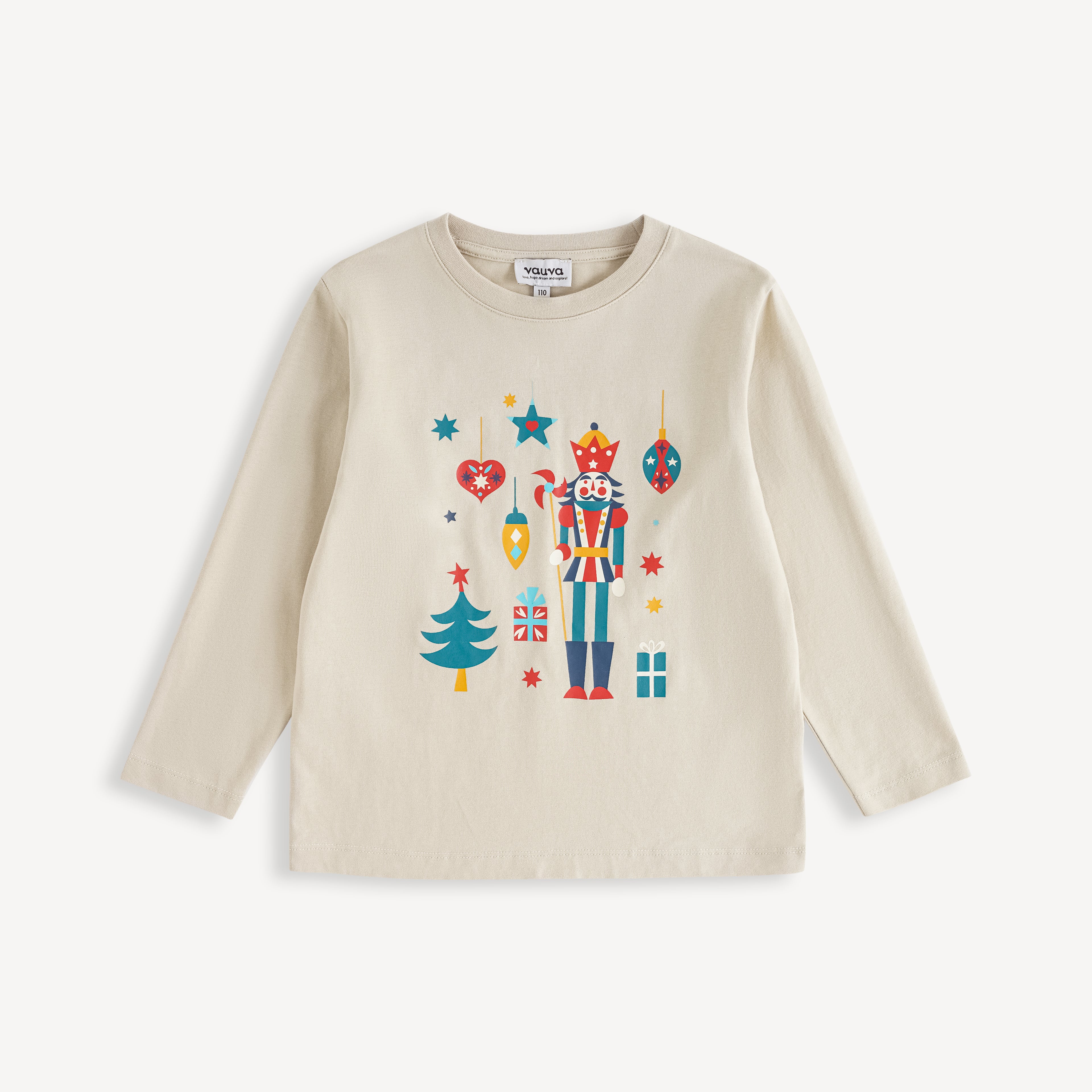 Nutcracker-print Long Sleeve Tee