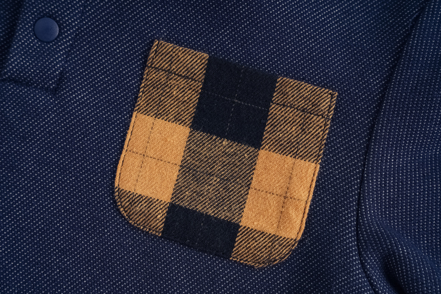 Plaid Patch Hoodie