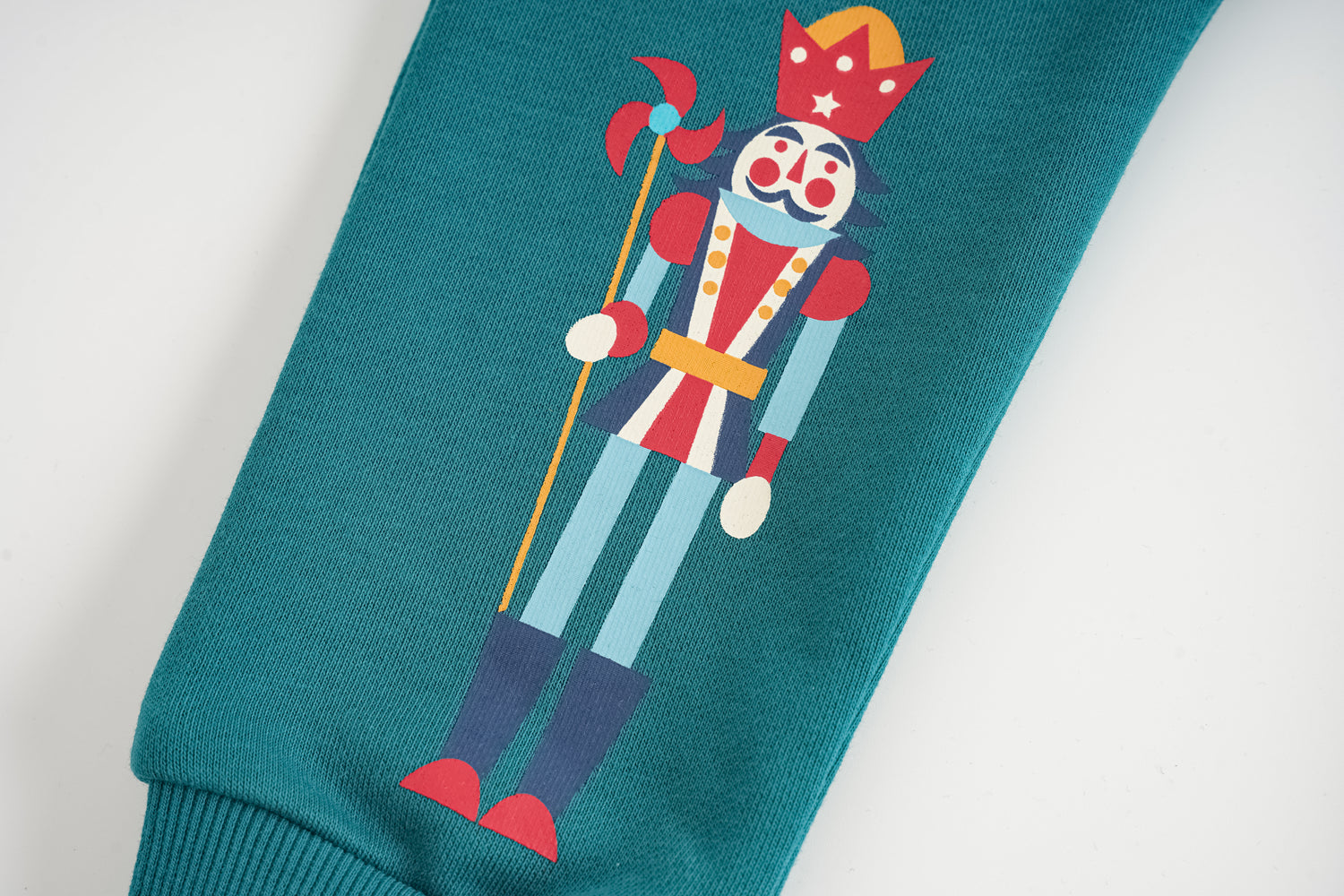 Nutcracker-print Joggers