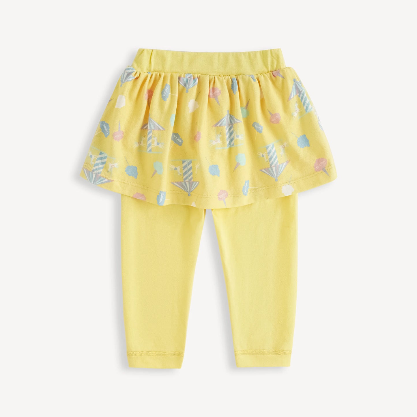 Unicorn-Print Skirt & Leggings