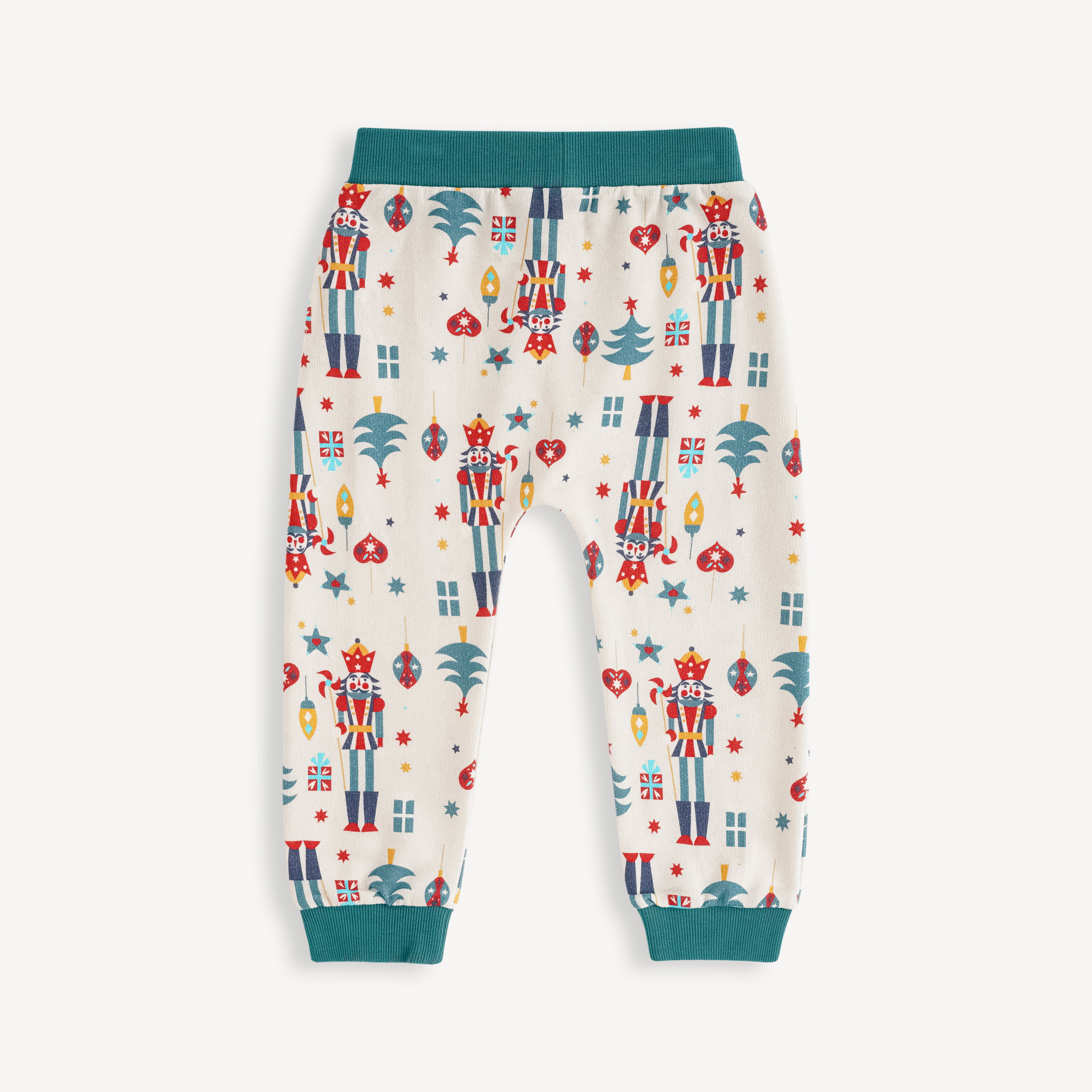 Nutcracker-print Joggeres