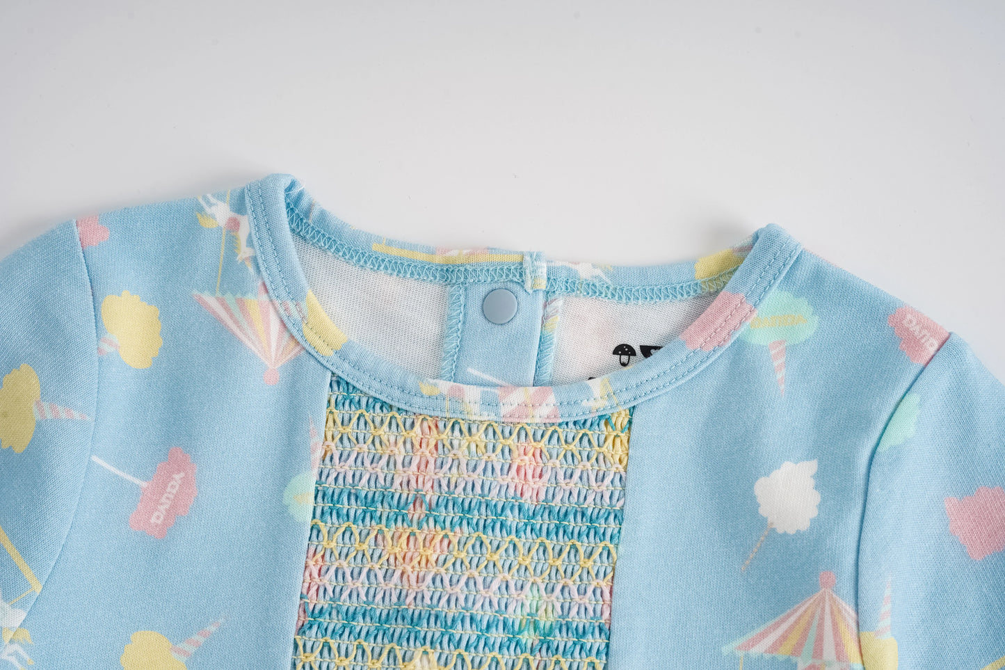 Unicorn-Print Romper