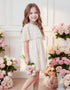Moonlight Sequin Short Cape Dress