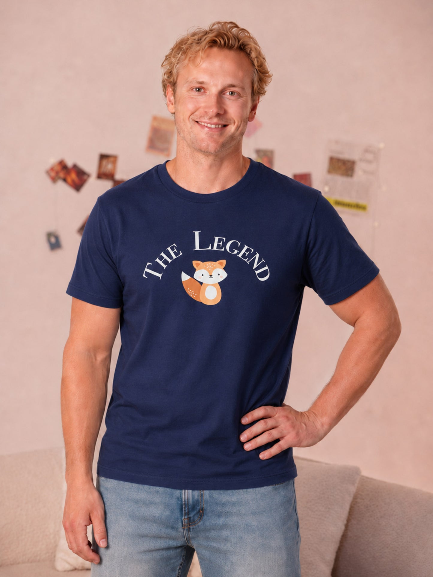 Adult “The Legend” Fox Graphic Family Tee