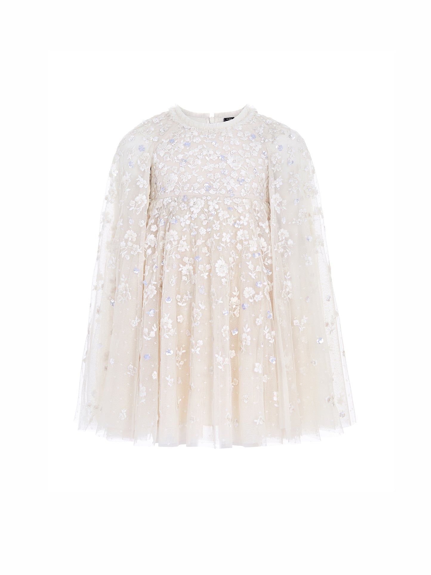 Dahlia Ditsy Cape Kid Dress