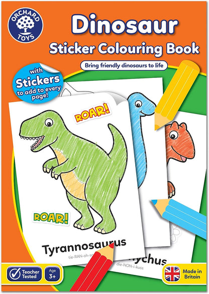 Orchard Toys Orchard Toys - Dinosaurs Colouring Book Book