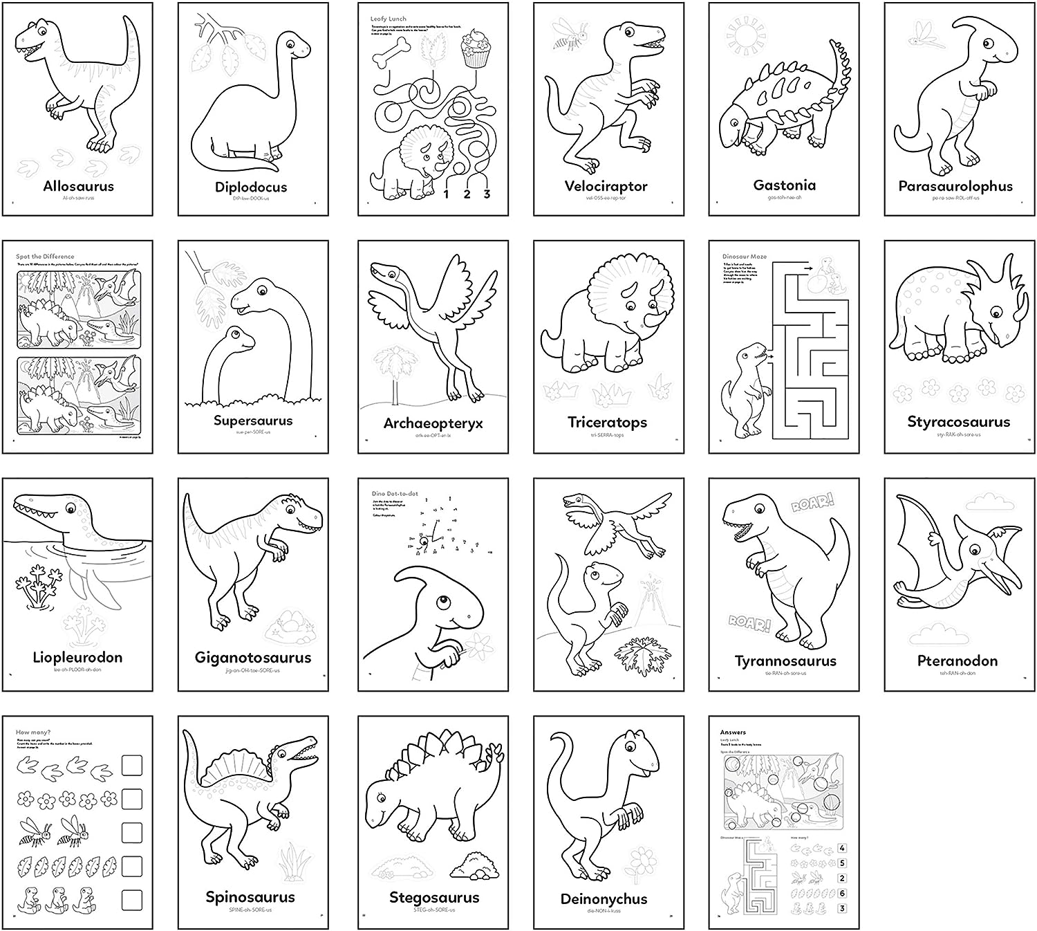 Orchard Toys Orchard Toys - Dinosaurs Colouring Book Book