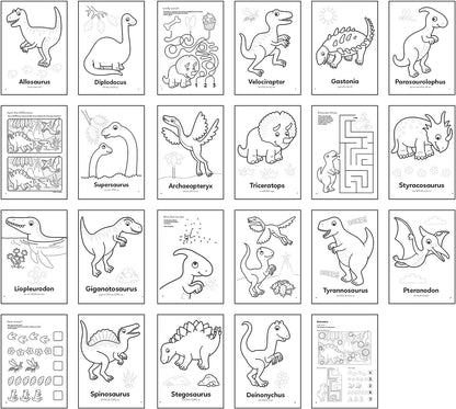 Orchard Toys Orchard Toys - Dinosaurs Colouring Book Book