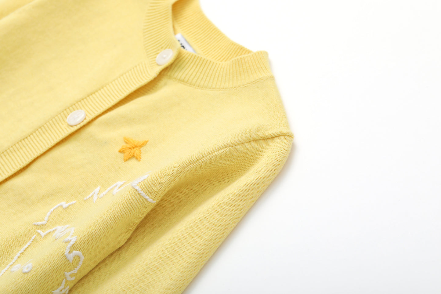 Vauva x Le Petit Prince Vauva x Le Petit Prince - Kids Cashmere Cardigan (Yellow) Coat & Jacket