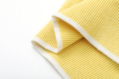 Vauva x Le Petit Prince Vauva x Le Petit Prince - Kids Cashmere Cardigan (Yellow) Coat &amp; Jacket