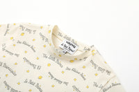 Vauva x Le Petit Prince - kids Sweater & T-shirt (2 piece Set/Yellow) - My Little Korner