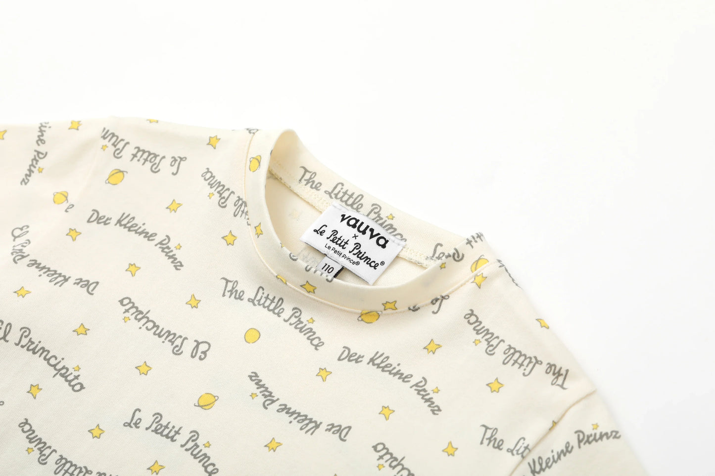 Vauva x Le Petit Prince Vauva x Le Petit Prince - kids Sweater & T-shirt (2 piece Set/Yellow) T-shirt