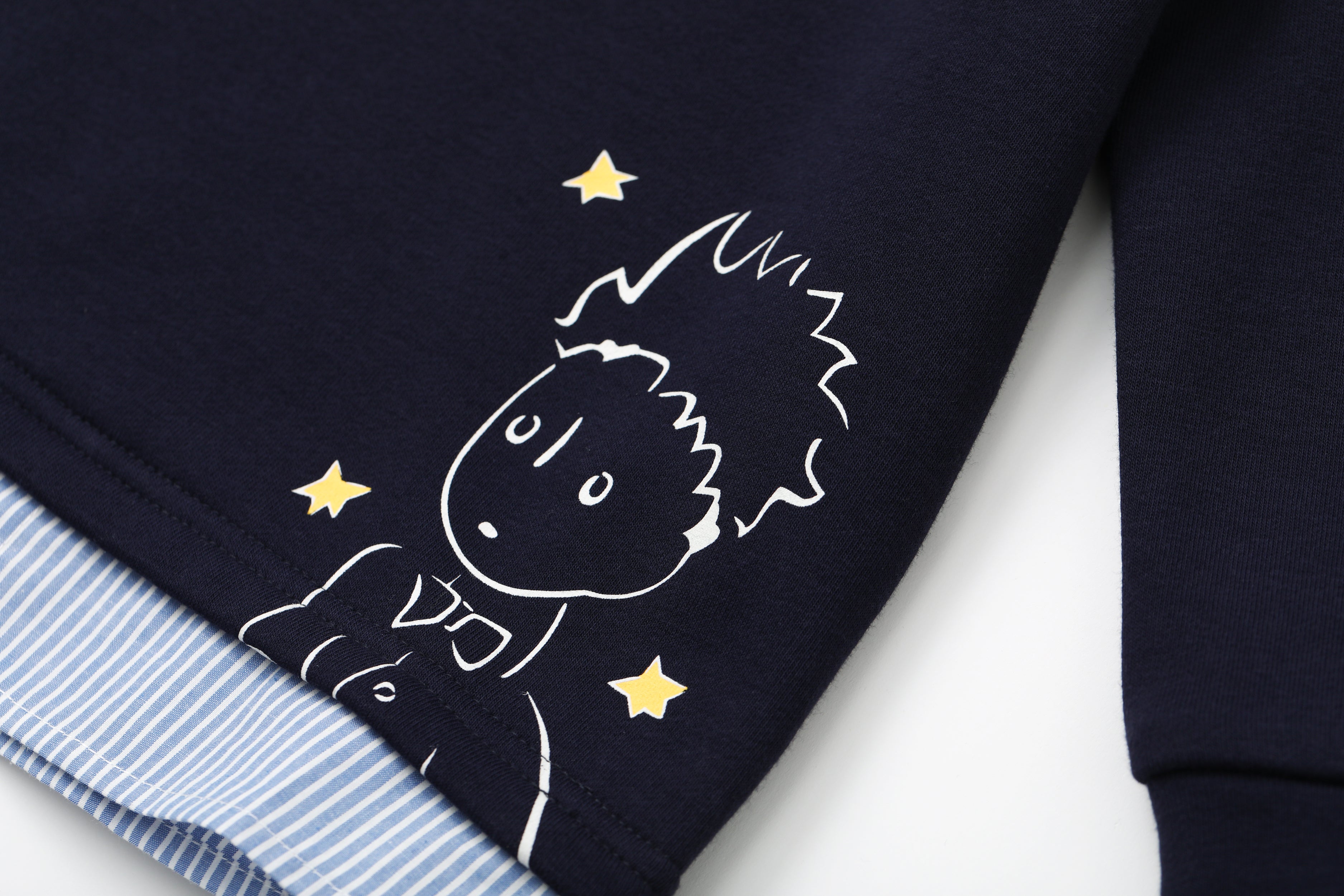 Vauva x Le Petit Prince Vauva x Le Petit Prince - Boys Cotton Long Sleeve Polo