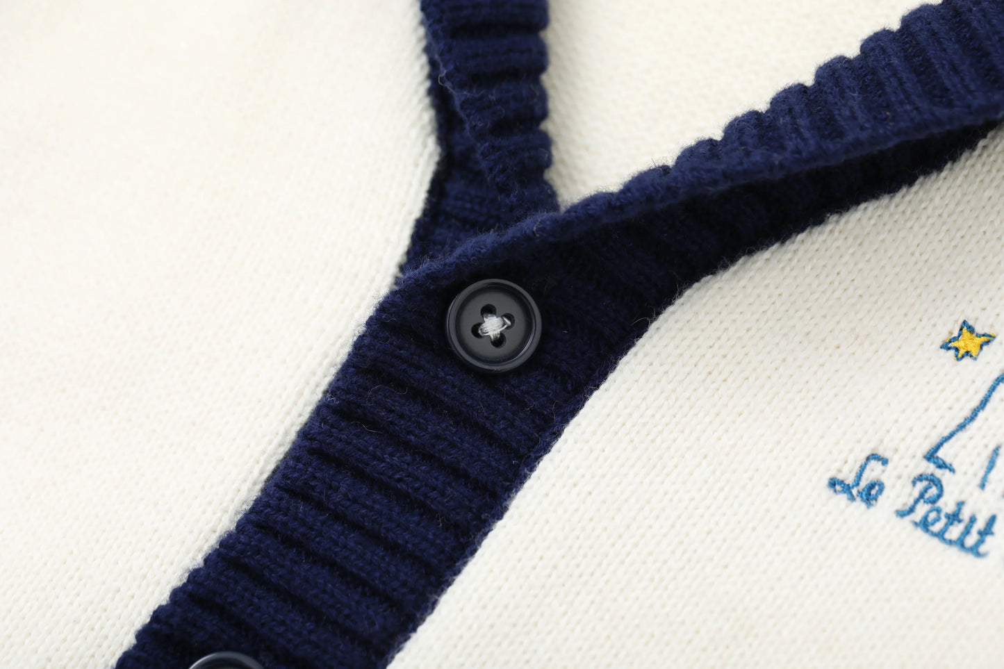 Vauva x Le Petit Prince Vauva x Le Petit Prince - Boys Embroidered Cardigan Coat & Jacket