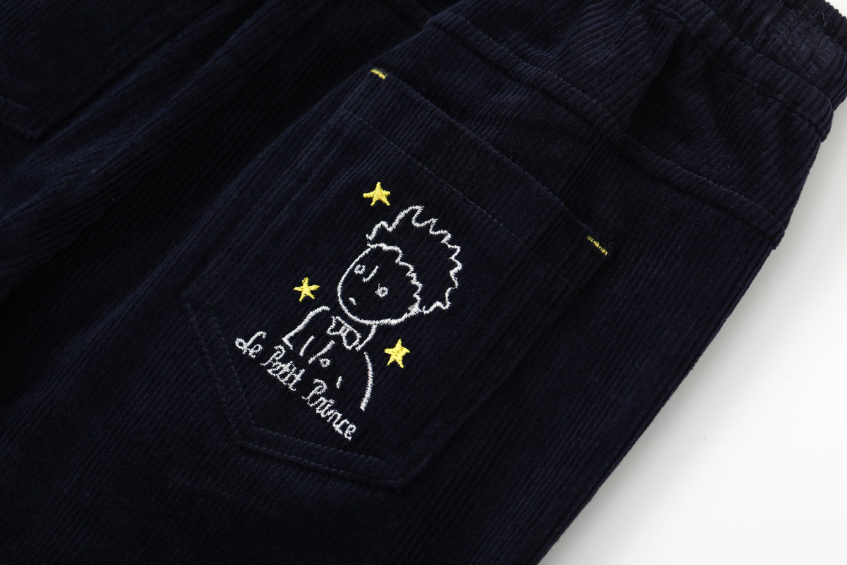 Vauva x Le Petit Prince - Boys Embroidered Corduroy Pants
