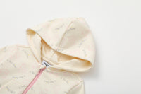 Vauva x Le Petit Prince - Baby Hooded Long Sleeve Zip Jacket (Pink) - My Little Korner
