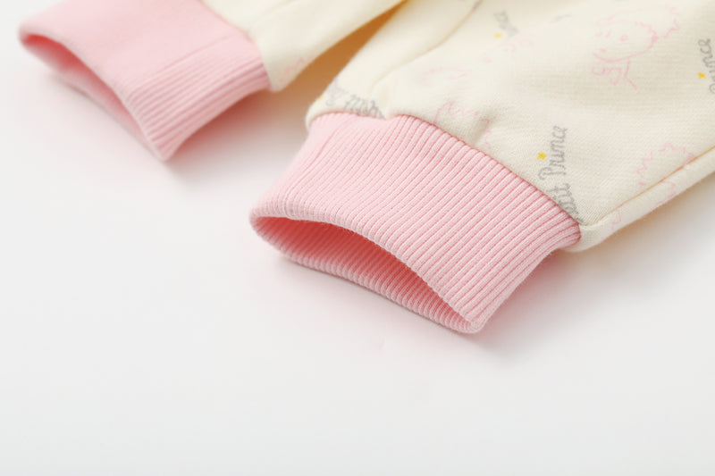 Vauva x Le Petit Prince - Baby Cotton Trackpants (Pink) - My Little Korner