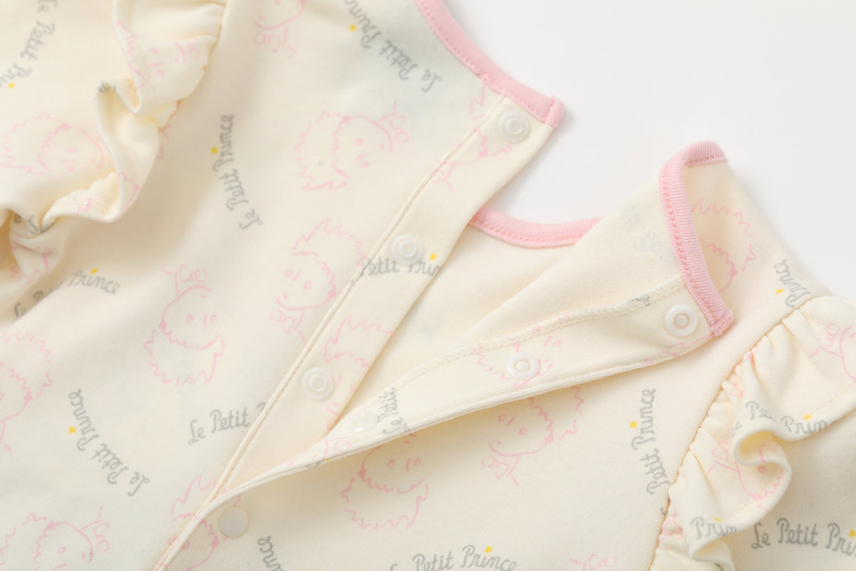 Vauva x Le Petit Prince - Baby Girl Little Prince Full Print Long Sleeve Bodysuit