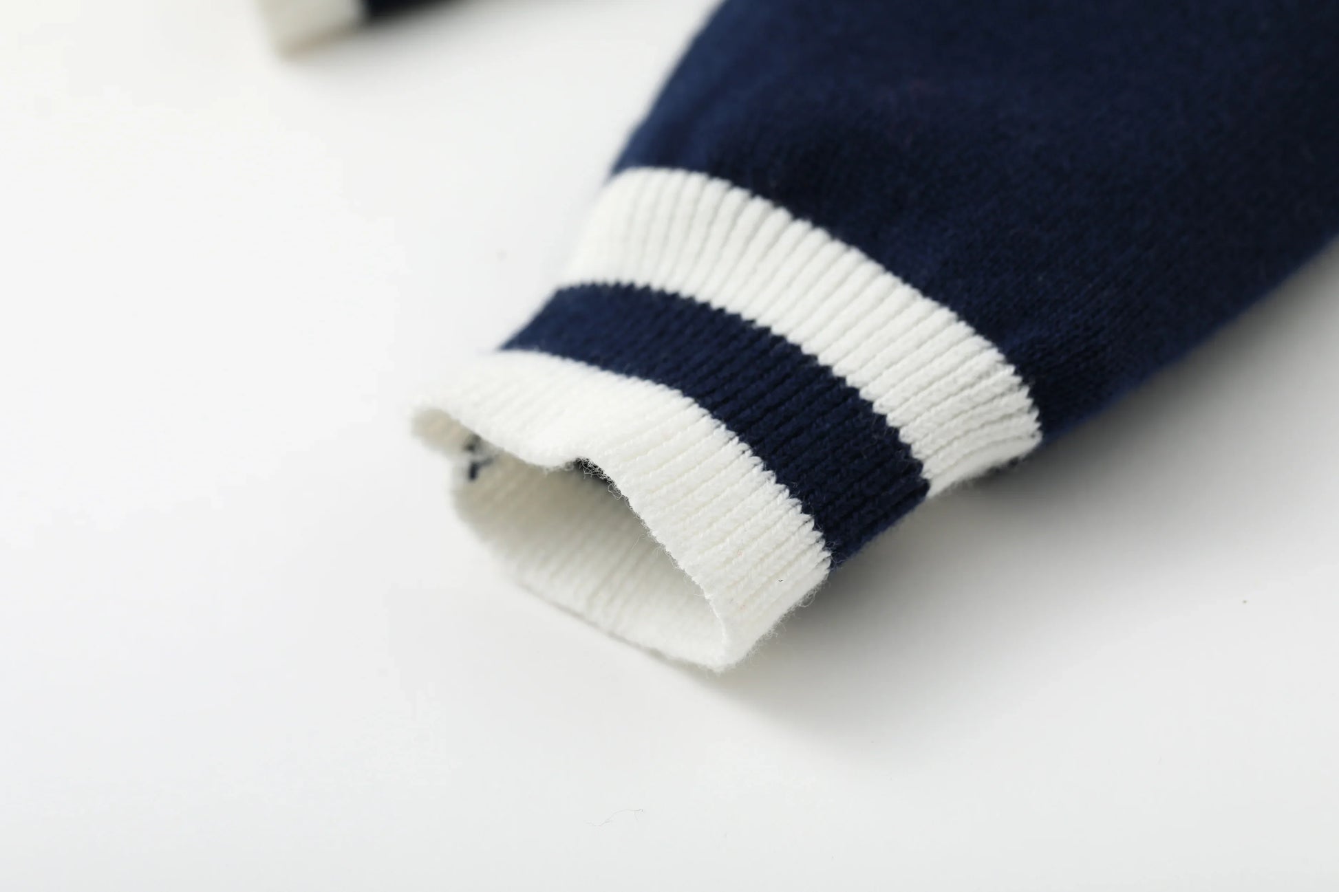 VAUVA Vauva SS24 - Baby Boy Sailor Hook Embroidered Long Sleeve Cardigan Cardigan