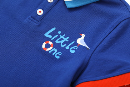 VAUVA Vauva SS24 - Organic Cotton Baby Boy Polo Shirt Polo Shirt