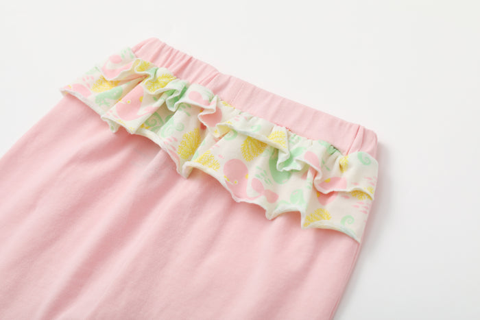 Vauva SS24 - Baby Girl's Pants Soft Layer Organic Cotton -Pink