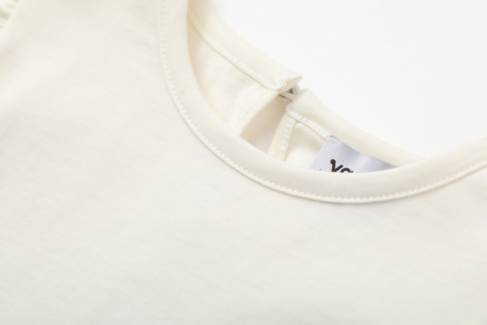 VAUVA Vauva SS24 - Toddler Girl Fish Embroidered Short Sleeve T-Shirt Top - White Top & Bottom Set