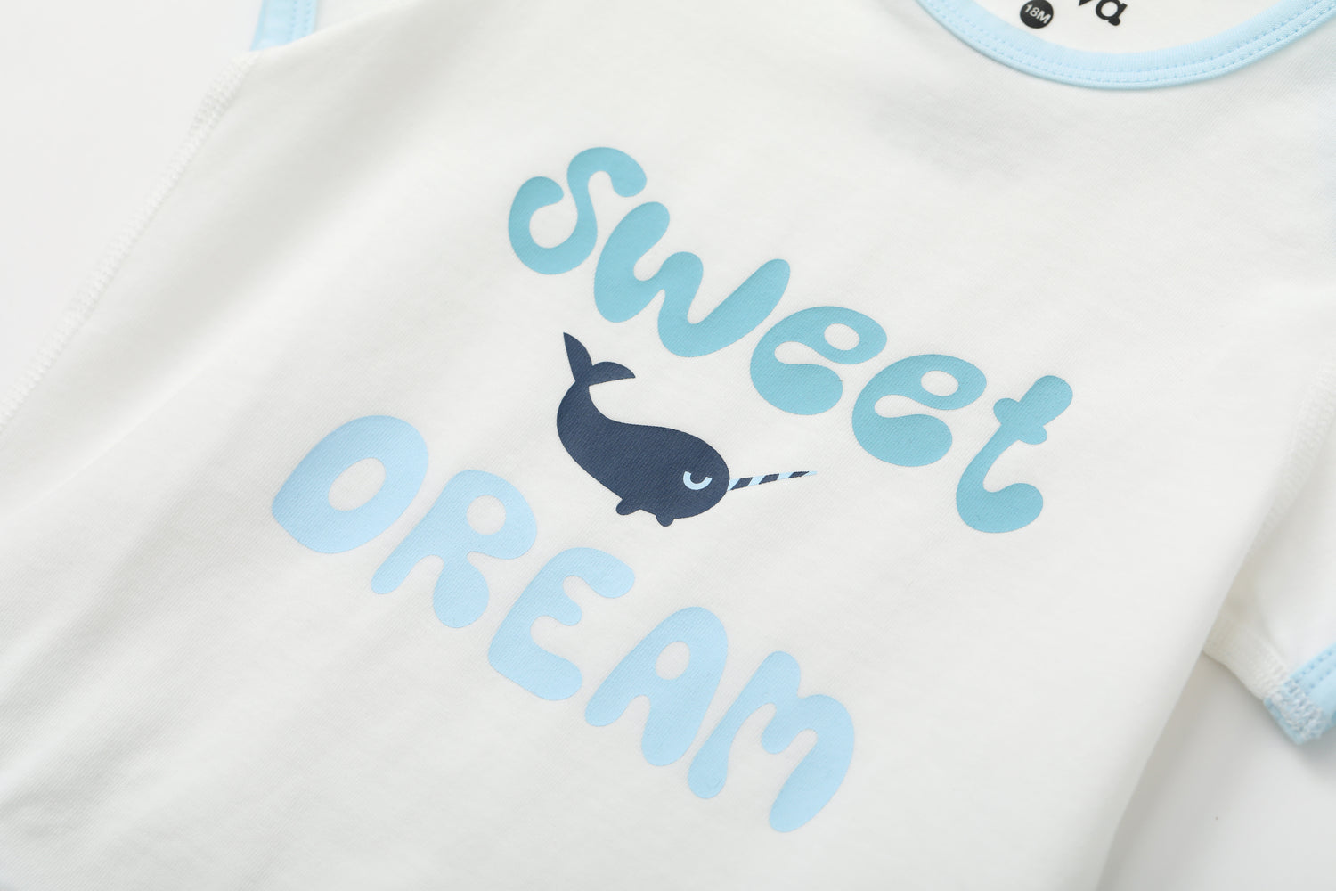 VAUVA Vauva SS24 - Baby Boy Sweet Dream Short Sleeves Bodysuit Bodysuit