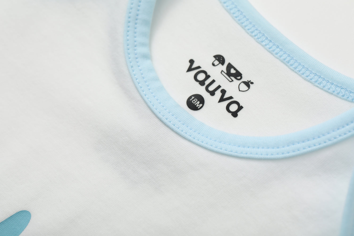 VAUVA Vauva SS24 - Baby Boy Sweet Dream Short Sleeves Bodysuit Bodysuit