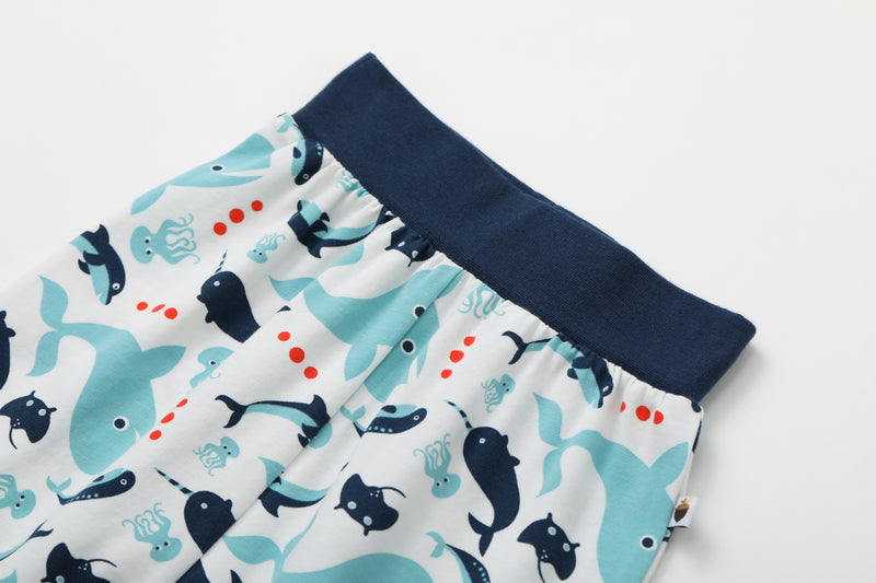 Vauva SS24 - Baby Boy Printed Pants (Blue) product image 02