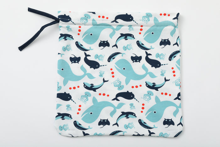 Vauva - Boys Whale Printed Gift Bag