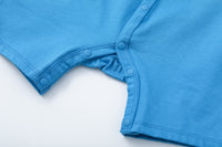 Vauva x Moomin - Baby Moomin Short Sleeve Romper (Blue)
