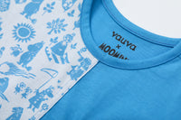 Vauva x Moomin - Baby Moomin Short Sleeve T-Shirt Set (White)