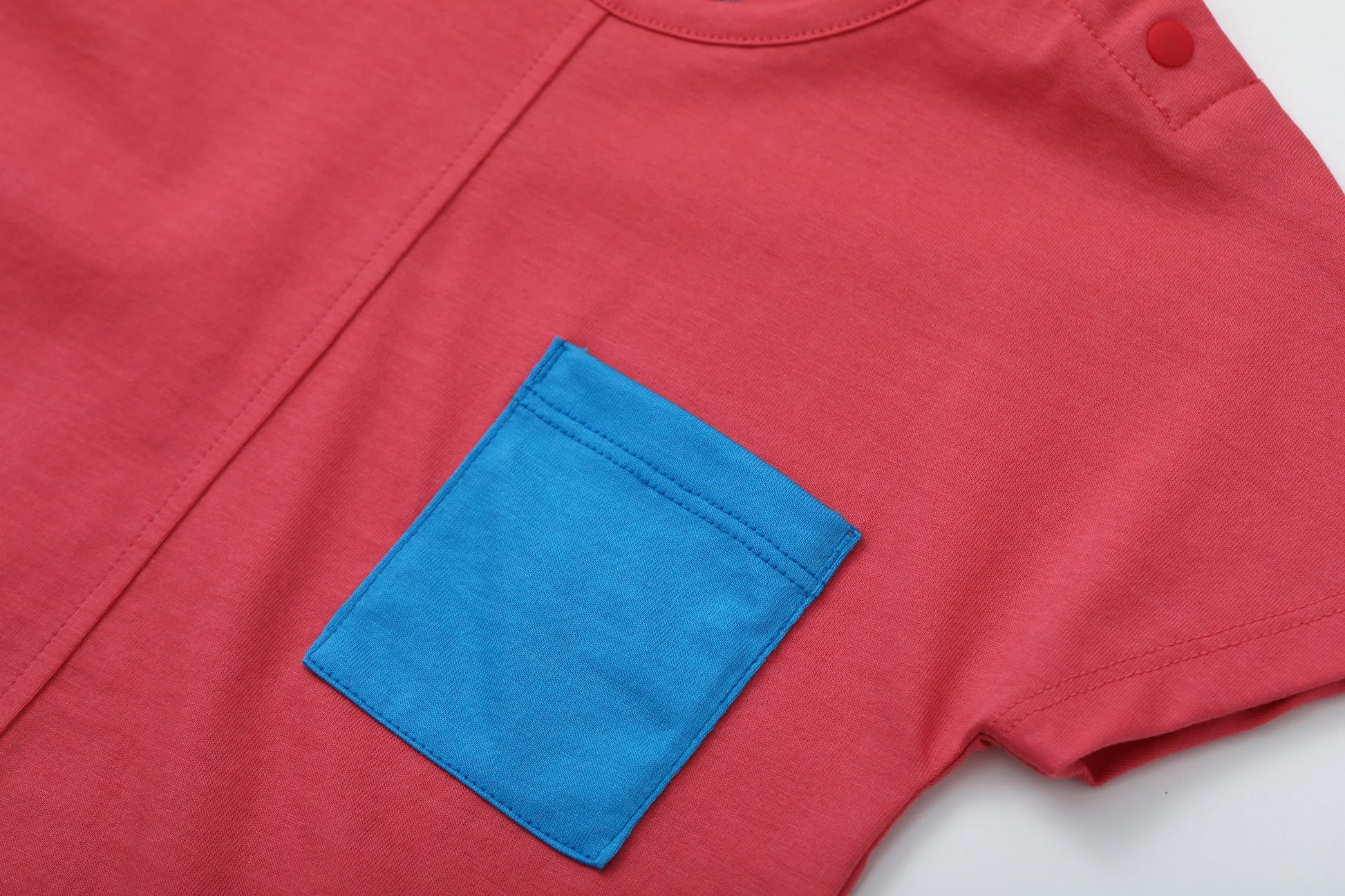 Vauva x Moomin Vauva x Moomin - Baby Boys Moomin Short Sleeve Set (Red&Blue) Top & Bottom Set