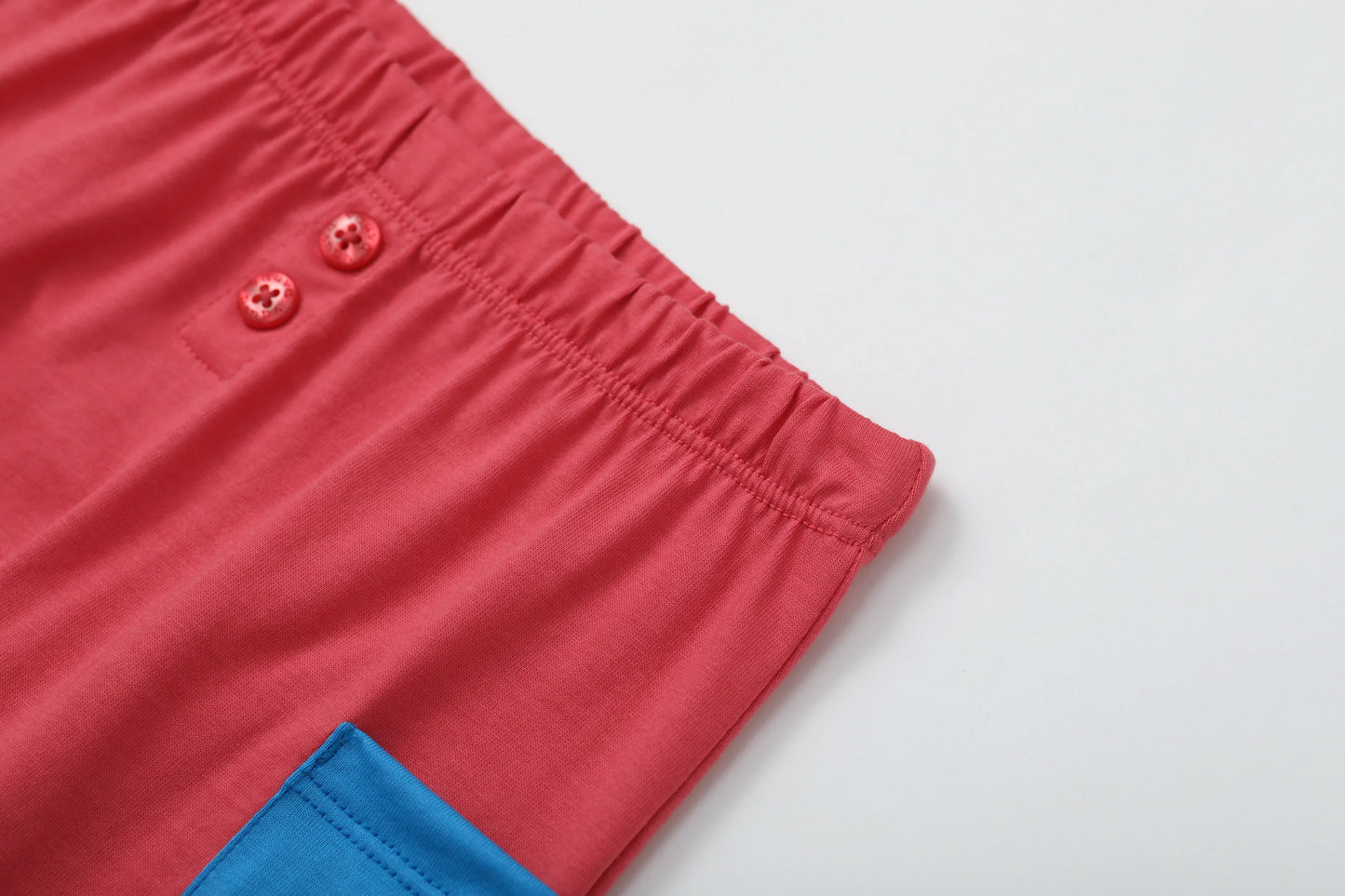 Vauva x Moomin Vauva x Moomin - Baby Boys Moomin Short Sleeve Set (Red&Blue) Top & Bottom Set