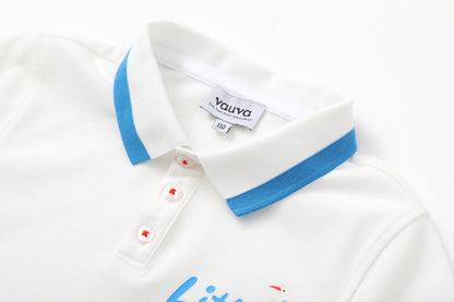 VAUVA Vauva SS24 - Organic Cotton Baby Boy Polo Shirt Polo Shirt