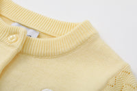 Vauva x Moomin - Baby Little My Long Sleeve Cardigan (Yellow)  - Product Image 7