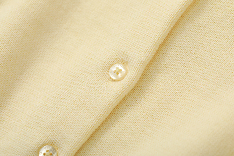 Vauva x Moomin - Baby Little My Long Sleeve Cardigan (Yellow)  - Product Image 8