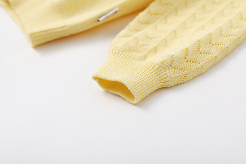 Vauva x Moomin - Baby Little My Long Sleeve Cardigan (Yellow)  - Product Image 10