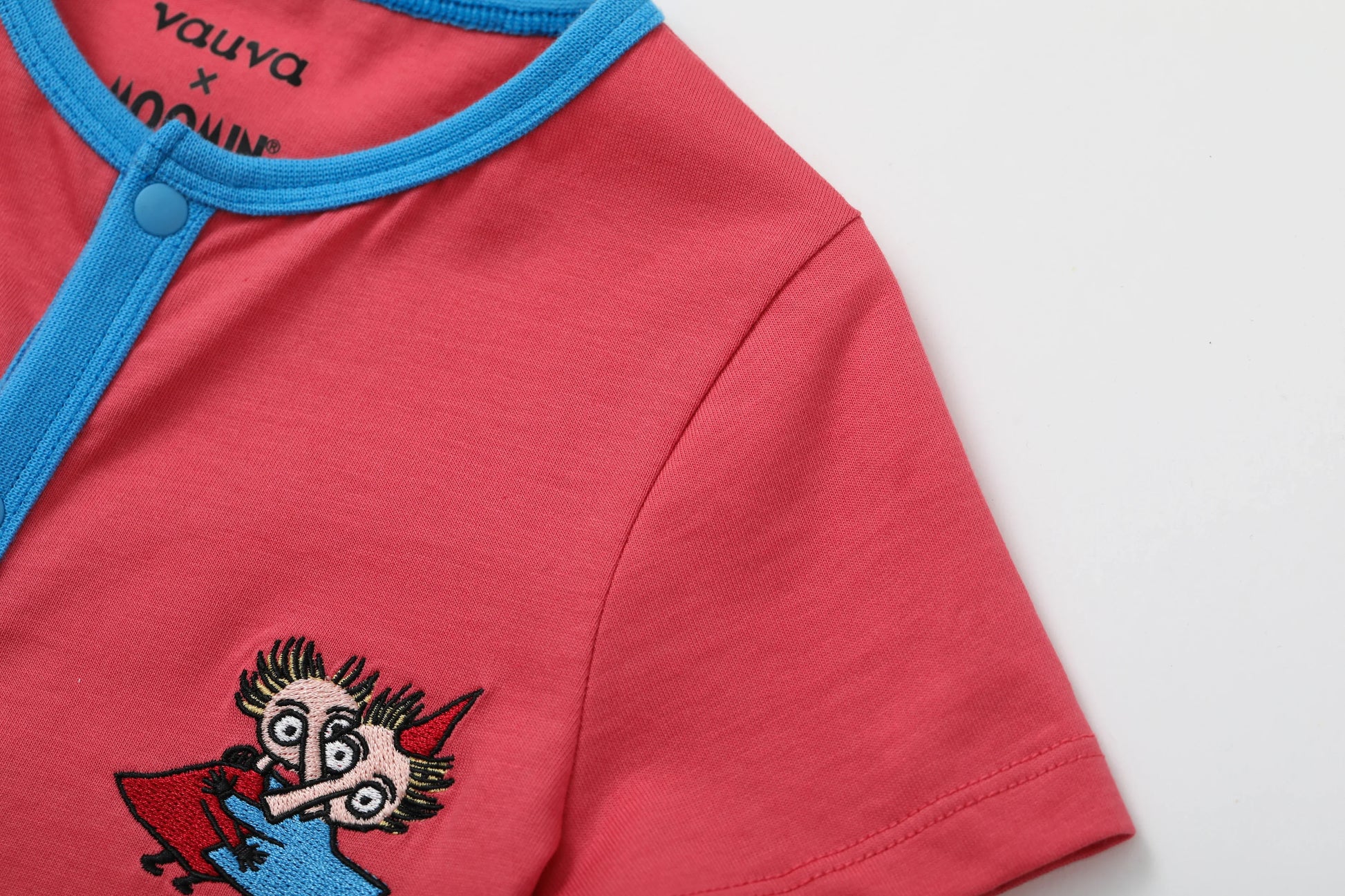 Vauva x Moomin Vauva x Moomin - Baby Little My Short Sleeve Romper (Red) Romper
