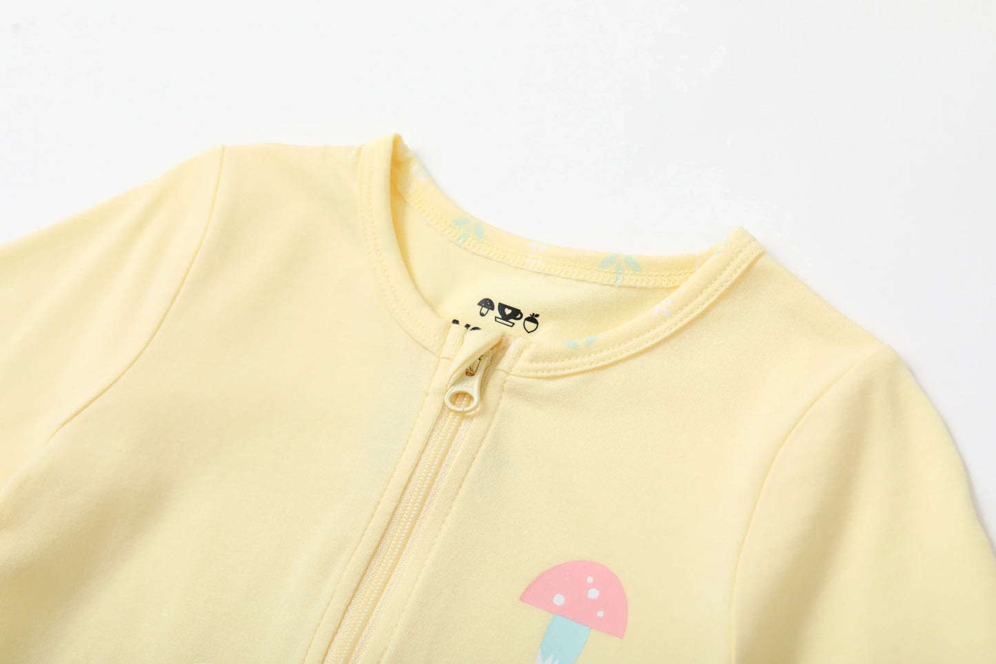 VAUVA Vauva BBNS - Organic Cotton Light Yellow/White Bodysuits (2-pack) Bodysuit