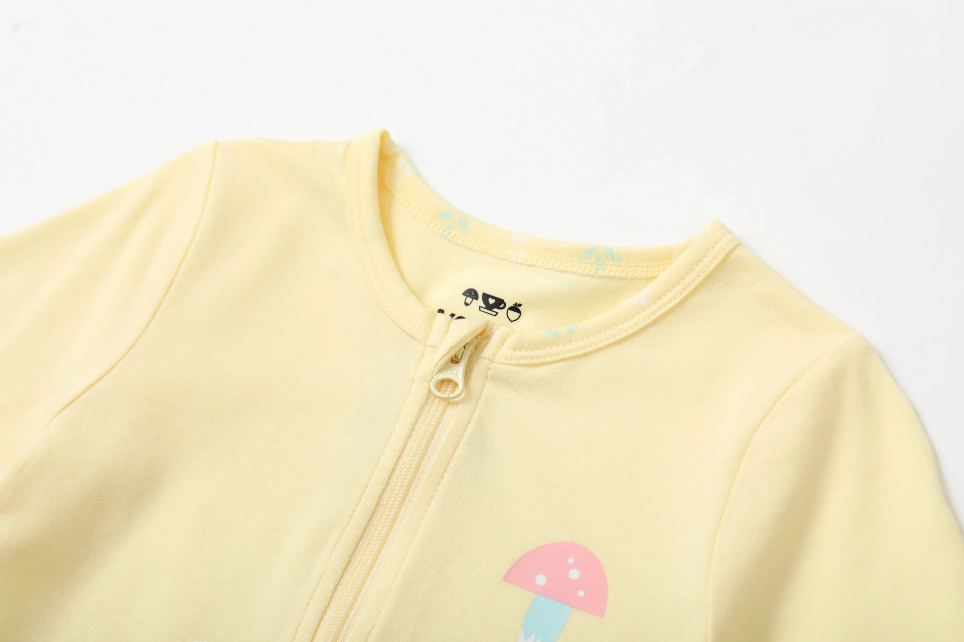 VAUVA Vauva BBNS - Organic Cotton Light Yellow/White Bodysuits (2-pack) Bodysuit