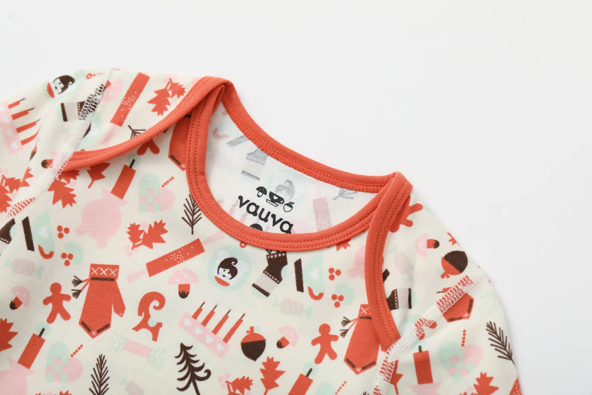 VAUVA Vauva BBNS Festival Edition - Organic Cotton Print Pattern Bodysuits (2-pack) Bodysuit