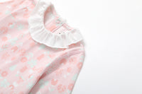 VAUVA Vauva BBNS - Organic Lotus Collar Floral Cotton Bodysuits (2-pack) Bodysuit